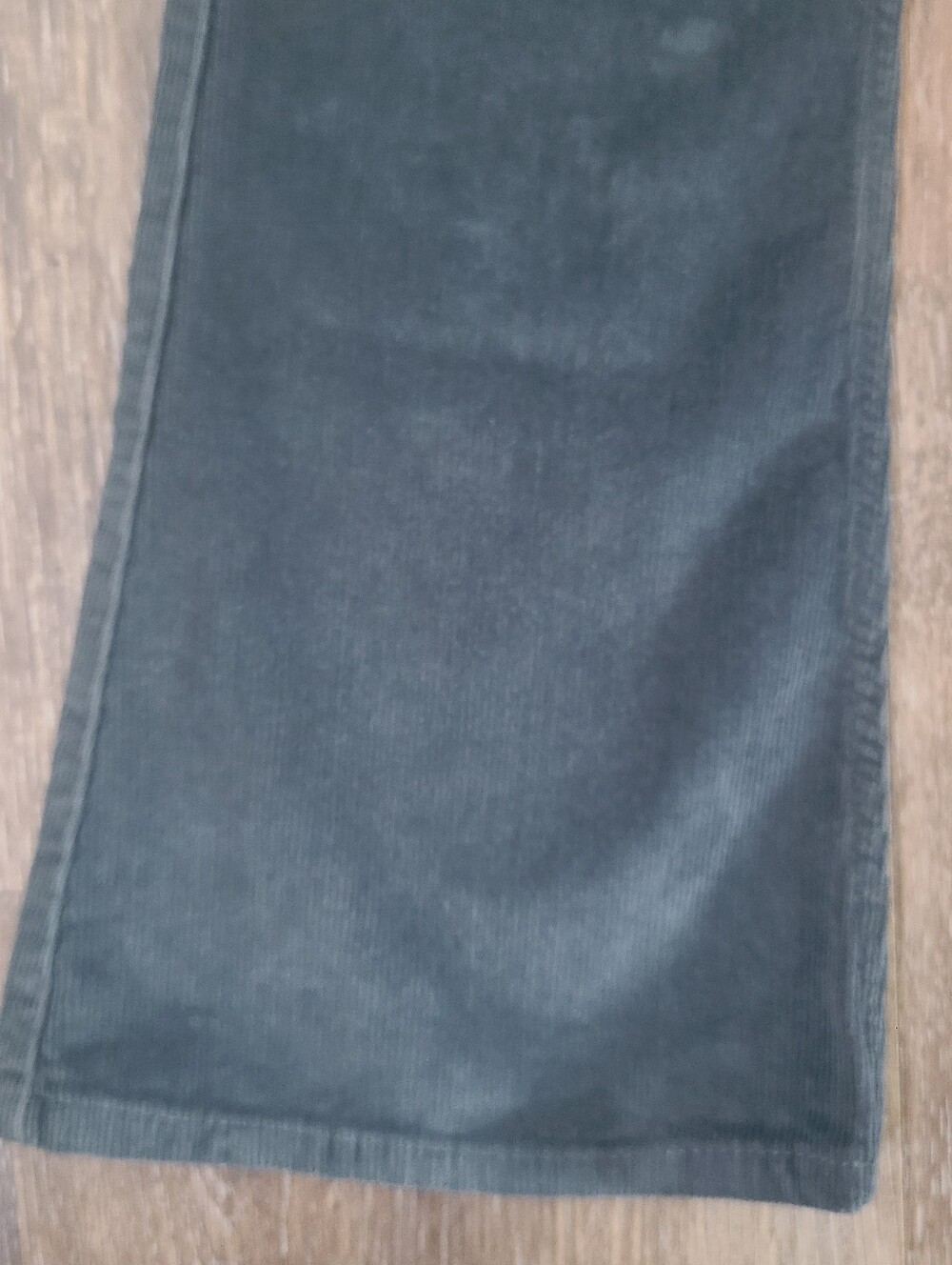 Lucky Brand Olive Gray Cordoroy Bootcut Pants Woman's Size 4 - Picture 4 of 8